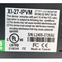 CLICKIT XI-27-IPVM 27 INCH 16 CHANNEL PVM PUBLIC VIEW COLOR SECURITY MONITOR