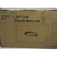 CLICKIT XI-27-IPVM 27 INCH 16 CHANNEL PVM PUBLIC VIEW COLOR SECURITY MONITOR