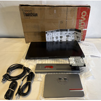 LENOVO THINKVISION P24QD-40 BLACK 23.8 INCH WQHD LED 2560 X 1440 FULL HD SCREEN