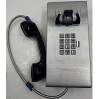 QUADRUM COMMUNICATIONS 6Q2 HEAVY-DUTY STAINLESS-STEEL COINLESS INMATE TELEPHONE