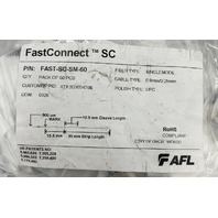 PACK OF 6 AFL FAST-LC-MM50L-6 MULTIMODE + PACK OF 60 FAST-SC-SM-60 SINGLEMODE