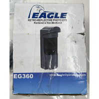 EAGLE EG360 RECTRO-REFLECTIVE PHOTOEYE SAFETY COMPATIBLE W OPERATERS GATE OPENER