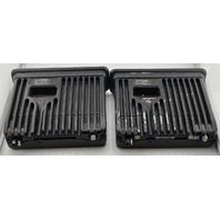 LOT OF 2 MOTOROLA M01HX MCS2000 DIGITAL TWO WAY MOBILE RADIO REMOTE BASE UNITS