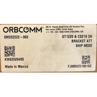 ORBCOMM GT 1200 RUGGED TRAILER TRACKING DEVICE