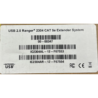 ICRON RANGER 2304 USB EXTENDER OVER CAT5E CABLE 4-PORT USB 2.0 HUB