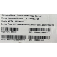 CASTLES TECHNOLOGY UPT1000B BLACK LINUX UNATTENDED PAYMENT TERMINAL