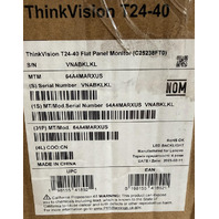 LENOVO THINKVISION T24-40 64A4MARXUS C25238FT0 23.8" 1080P FULL HD LED MONITOR
