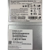 BROCADE ICX6650-32-ADV SFP+ 56 PORTS 10G ACTIVE SWITCH