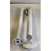 BISPRICO PORTABLE 27" MOBILE SMART DISPLAY TOUCH SCREEN MONITOR WITH STAND WHITE