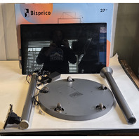 BISPRICO PORTABLE 27" MOBILE SMART DISPLAY TOUCH SCREEN MONITOR WITH STAND