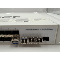 FORTINET FORTISWITCH 424E-FIBER 24-PORT SFP+ GIGABIT ETHERNET MANAGED SWITCH