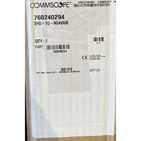 COMMSCOPE EHD-1U-NG4VAM SLIDING TRAY RACK MOUNT FIBER ENCLOSURE 760240294