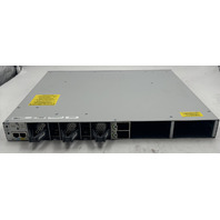 CISCO C9300-48P-E V08 CATALYST 48 PT POE+ GIGABIT ETHERNET PORT NETWORK SWITCH