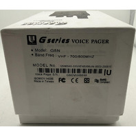 UNICATION G5N G5N66AB G SERIES VHF 700/800MHZ DUAL BAND DIGITAL VOICE PAGER