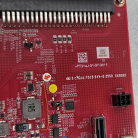 FORTINET P33670-01 NP8 TEST FIXTURE CARD BOARD WITH RETIMER CIRCUIT