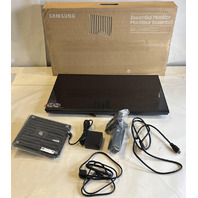 SAMSUNG S24D300GAN S3 24" FHD IPS DISPLAY 100HZ HDMI BLACK ESSENTIAL MONITOR