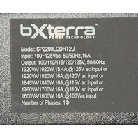 BXTERRA 100-125VAC 100-125V SMART SINE WAVE 7 OUTLETS UPS BATTERY SP2200LCDRT2U