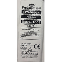 HACH PH5-RA1 PROCOMM MAX SIGNAL TRANSMITTER AND SENSOR 100-240 VAC