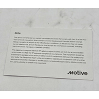 LOT OF 6 MOTIVE AG-31.2 FW 9040 MINI ASSET GATEWAYS 830-00000007-001