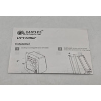 CASTLES TECHNOLOGY UPT1000F FULL TOUCH CARD READER UNATTENDED PAYMENT TERMINAL