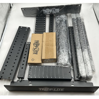 TRIPP-LITE SR4POST13 13U 4-POST OPEN FRAME RACK CABINET SQUARE HOLES