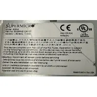 SUPERMICRO 826-9 6028R-E1CR12T 2U 12LFF STORAGE SERVER CHASSIS