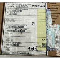 QTY 4 CISCO QSFP-100G-SR1.2 10-3517-01 QSFP TRANSCEIVERS W/ 2* SFP-H25G-CU3M