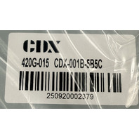 CADEX 420G-015 CDX-001B-5B5C 5 BILL 5 COIN CASH DRAWER WITH TWO KEYS