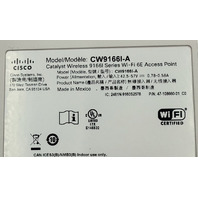 CISCO CATALYST CW9166I-A TRI BAND WI-FI 6E INDOOR WIRELESS ACCESS POINT