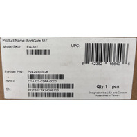 FORTINET FG-61F FORTIGATE 10 GBPS NETWORK SECURITY FIREWALL APPLIANCE