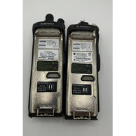 LOT OF 2 MOTOROLA H18UCH9PW7AN XTS5000 TWO WAY RADIOS