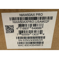 ZYXEL NWA50AX PRO ENTERPRISE-GRADE AX3000 WI-FI 6 WIRELESS ACCESS POINT POE+