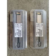LOT OF 2 - HPE 16GB SW B-SERIES SPF+ TRANSCEIVERS QK724-63001