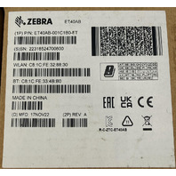 ZEBRA ET40AB ET40AB-001C1B0-FT ENTERPRISE 10" RUGGED ANDROID SCANNER TABLET