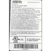 ADTRAN 4243924F1 TOTAL ACCESS 924E 3RD GEN IP BUSINESS GATEWAY ETHERNET ROUTER