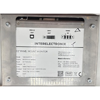 INTERELECTRONIX 100036.001.01 EW 7.0" PANEL MOUNT MONITOR VERSION 1.1