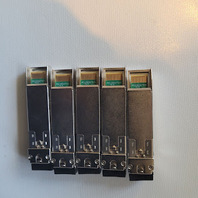 LOT OF 5 - DHD SFP-10G-BX40U-DHD FIBER TRANSCEIVER 10G 40KM SMF DOM