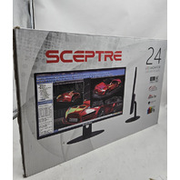 SCEPTRE E248W-19203R 24 IN. ULTRA THIN 75HZ 1080P LED MONITOR 2X HDMI VGA BUILD-IN