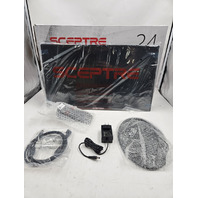 SCEPTRE E248W-19203R 24 IN. ULTRA THIN 75HZ 1080P LED MONITOR 2X HDMI VGA BUILD-IN