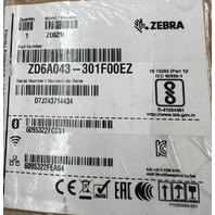 ZEBRA ZD621 THERMAL LABEL PRINTER ZD6A043-301F00EZ 