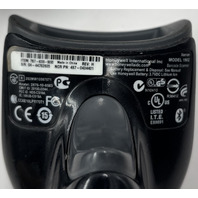 LOT OF 2 HONEYWELL NCR 1902 497-0434401 BLACK BARCODE SCANNERS WITH CHARGERS