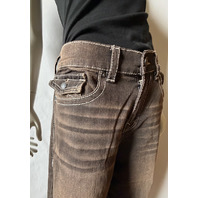 TRUE RELIGION 207786 JESSIE BAGGY JEAN SIZE 32 DARK WASH 