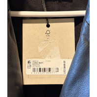 ALL SAINTS W085LB CARGO LEATHER BIKER JACKET WOMENS SIZE US 6