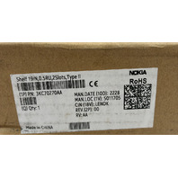 NOKIA 3KC70270AA 19INCH 0.5RU 2SLOTS TYPE II RACK MOUNT SHELF KIT