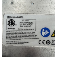 ERICSSON KDU 137 848 11 BKV106217/1 BASEBAND 6630 W FOR MOBILE COMM SYSTEMS
