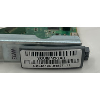 CALIX 100-01827 11 ETHERNET GATEWAY CARD SOUIBM2GAB FOR C7 MULTISERVICE PLATFORM