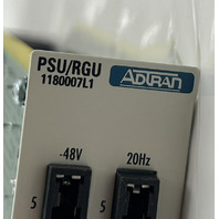 ADTRAN 1180007L1 TOTAL ACCESS 1500 POWER SUPPLY UNIT W/ RING VAPUCCJCAA