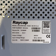 RAYCAP RDIDC-100-3R-1U-2 100-2244 TELECOM DC VOLTAGE BOOSTER