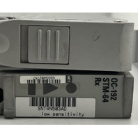 NORTEL OC-192 STM-64 SHORT REACH OPTICAL RECEIVER CARD NTCA02BA 01 NNTM0131ANL3N
