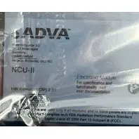 ADVA 1063708412-2.00 NCU-II NETWORK ELEMENT CONTROL UNIT FOR THE ADVA FSP 3000R7